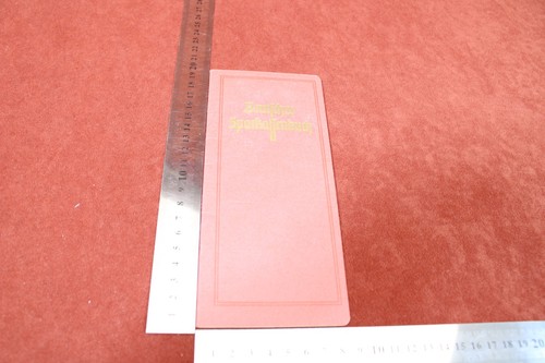 Deutsches sparkassenbuch - deutsches,