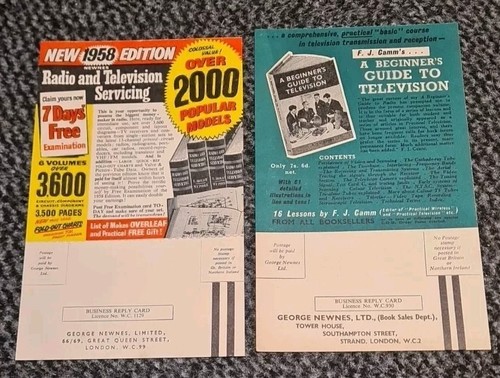 Radio 1950s flyer - &,