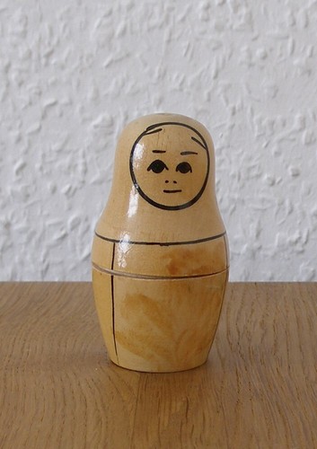 Holz-Dose!Matrjoschka