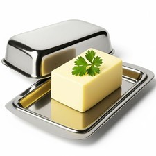 Butterdose Edelstahl