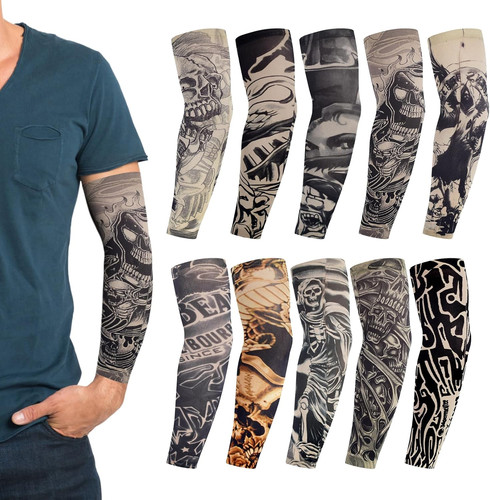 Fake tattoo ärmel - fake,