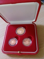 Monaco Euro Münzen im Etui 2005, 1 bis 5 Cent im unbenutzten Papierkarton
