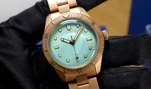 Oris bronze divers sixty - mm,