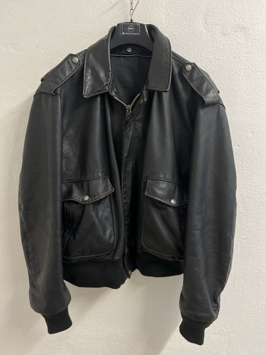80er jahre schott lederjacke - jahre,