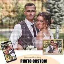 5D Diamond Painting aus eigenem Foto Custom Diamant Malerei basteln Bastelset