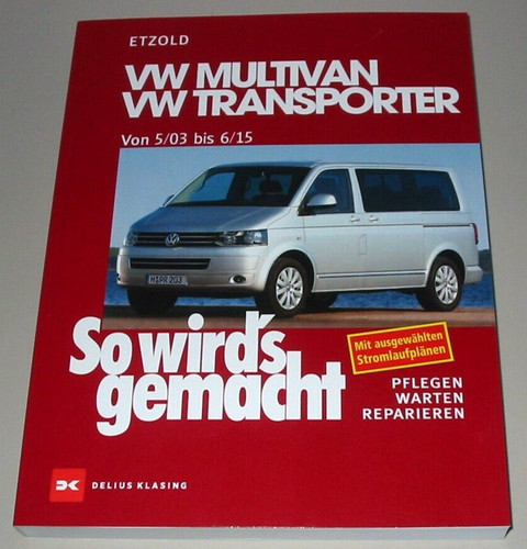 Reparaturanleitung multivan - vw,