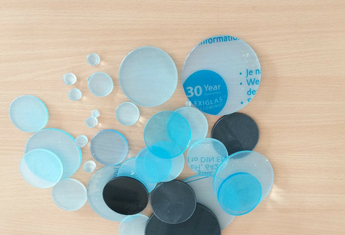 Plexiglas diverse runde - diverse,