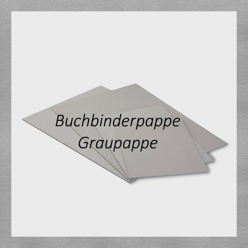 Buchbinderpappe graupappe 50 - buchbinderpappe,