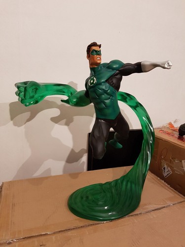 Custom green lantern statue - lantern,