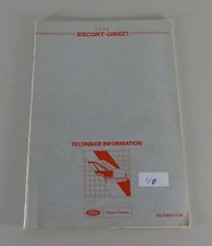 Technische Information Ford