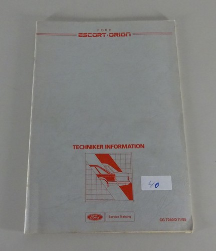 Technische information ford - technische,