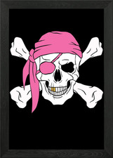 Niedliches Piratenmädchen