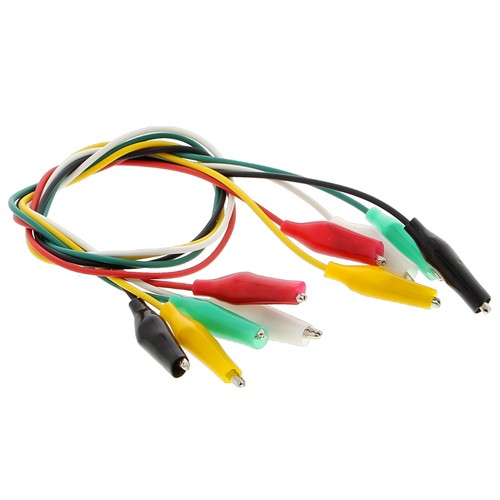 Kabel mit krokodilklemmen - kabel,