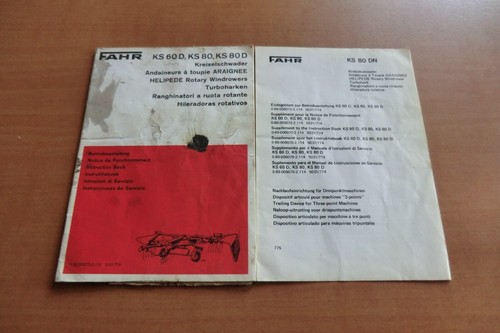 Betriebsanleitung fahr - betriebsanleitung,