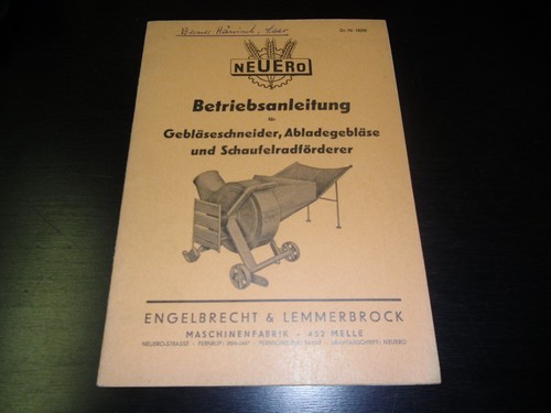 Betriebsanleitung neuero - betriebsanleitung,