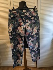 Hose Blumenmuster 40 Anna