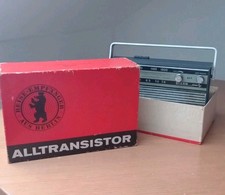 VEB Stern Party Kofferradio von 1968 mit Originalverpackung