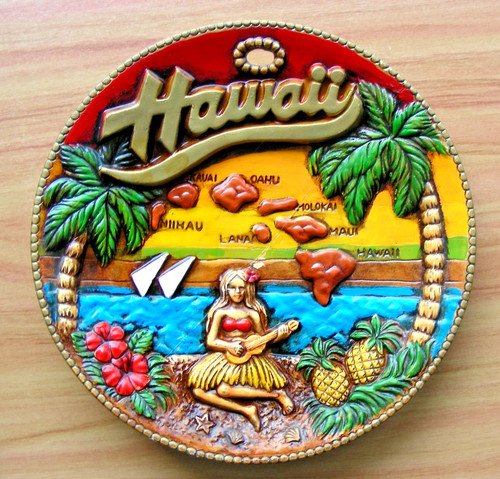 Souvenir wandteller hawaii - wandteller,,