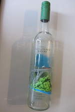 Sammler  Deko - Weinflasche durchscheinend - leer - Edition Müngstener Brücke 