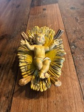 Krippenfigur Jesuskind 10cm x 6,5cm  Italy 170/2  wunderschön gestaltet