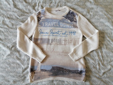 Soccx Damen Pullover, Gr. 38/M, Mehrfarbig, Baumwolle