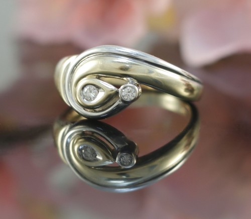 Brillant ring 585er - ring, in