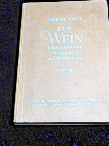 Ernst vogt der - wein, seine