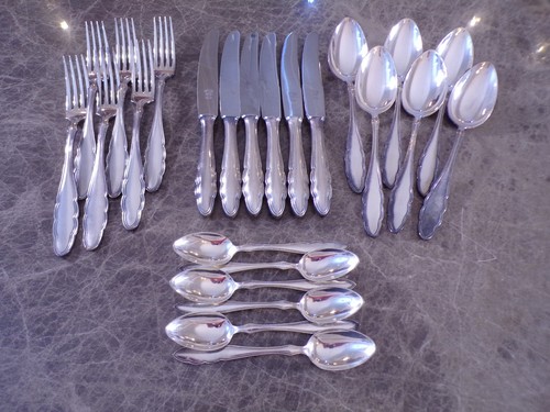 Edles silberbesteck wellner - silberbesteck,