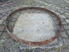 Massiv Radring Gartendeko