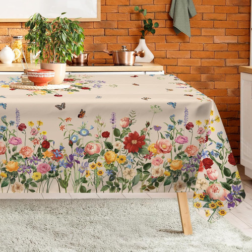 Jahrgang blumen tischdecke - jahrgang,