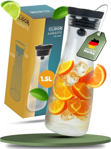 Clidor wasserkaraffe mit - wasserkaraffe,