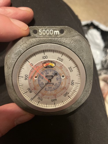 Thommen aircraft altimeter - thommen, /