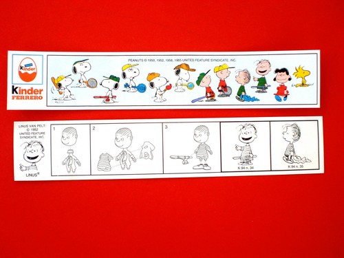 1993 serie peanuts - eu, linus