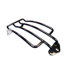 Gepäckträger Motorrad pulverbeschichtet 36 cm für Harley Sportster schwarz 