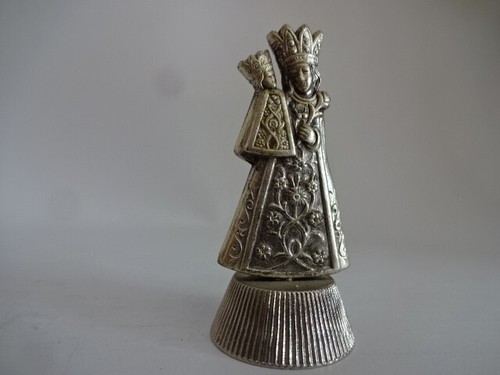 Heiligenfigur aus metall - heiligenfigur,