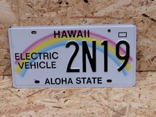 NUMMERNSCHILD USA HAWAII -