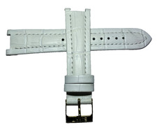 Ersatzarmband Leder Esprit Uhrenarmband 20 mm Weiß 25201210+W