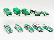Konvolut Herpa Einsatzfahrzeuge Polizei BGS BMW MB Opel VW Anhänger Hundestaffel
