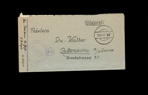 Kreuzer köln feldpost mit - köln,