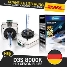 2X D3S 8000K Xenon Brenner 35W Standard Scheinwerfer Lampe Für Audi VW DHL SHIP