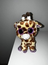 Ty Glubschi Giraffe Lila Augen
