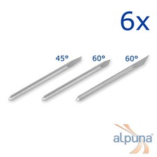 6 Plottermesser für PCUT 45°