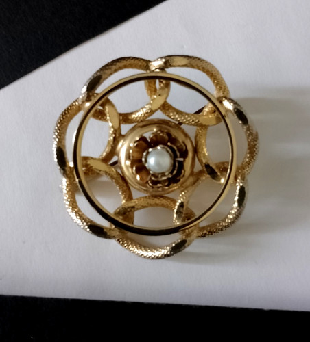 Brosche modeschmuck vintage - brosche,