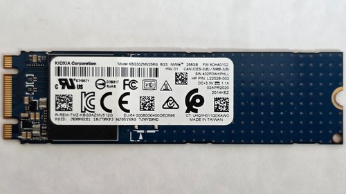 256gb kioxia bg3 - bg3,