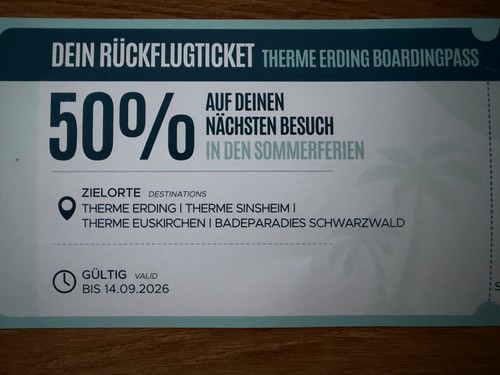 Therme erding gutschein - therme,