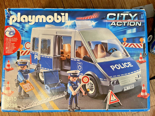 Playmobil 9236 polizeibus - playmobil,