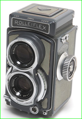 Rollei rolleiflex baby grey - rollei,