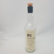 Empty Mortlach Whisky Bottle