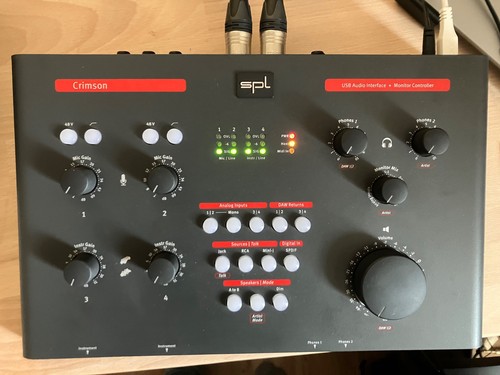 Spl crimson audio interface - spl,