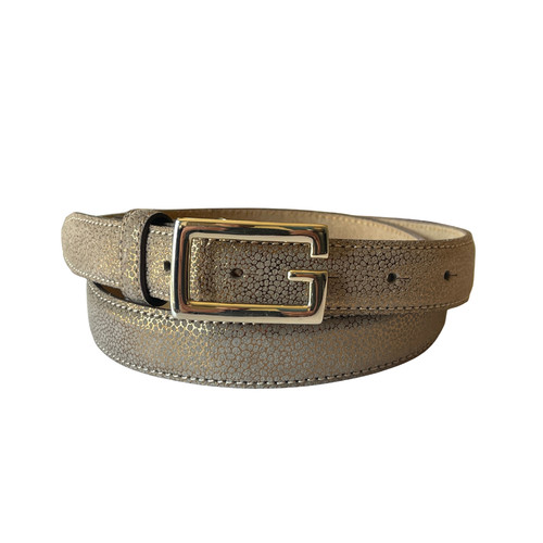 Echt leder gürtel - leder, cm